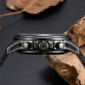 Men’s Automatic Skeleton Watch (Black)